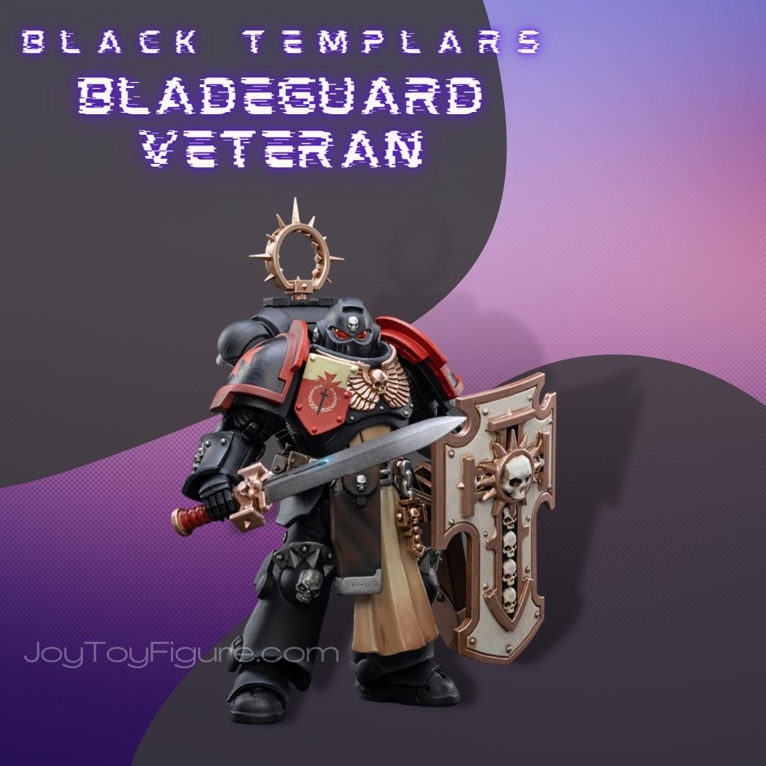 Figure Joytoy Warhammer K Black Templars Bladeguard Veteran Figure