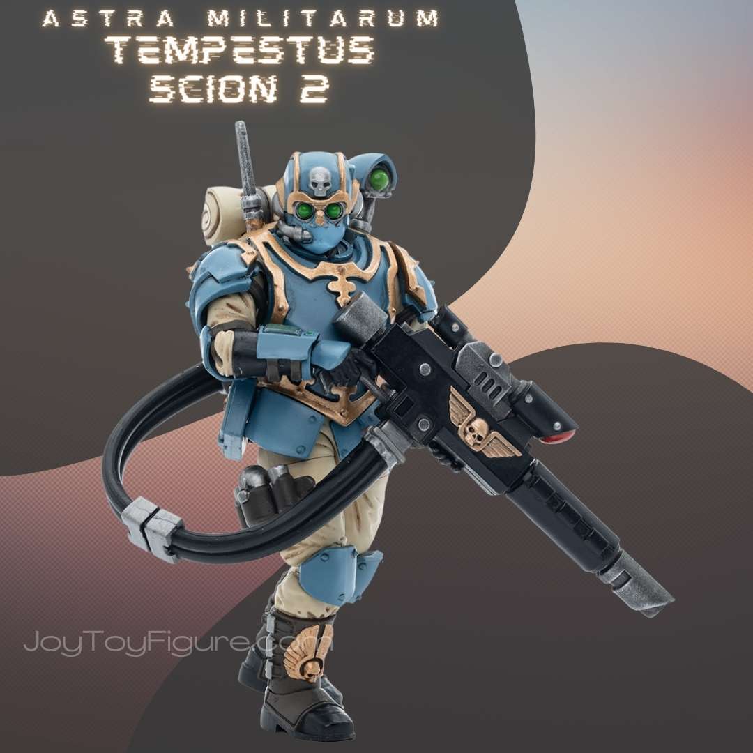 JoyToy Action Figure Warhammer 40K Astra Militarum Tempestus Scions ...