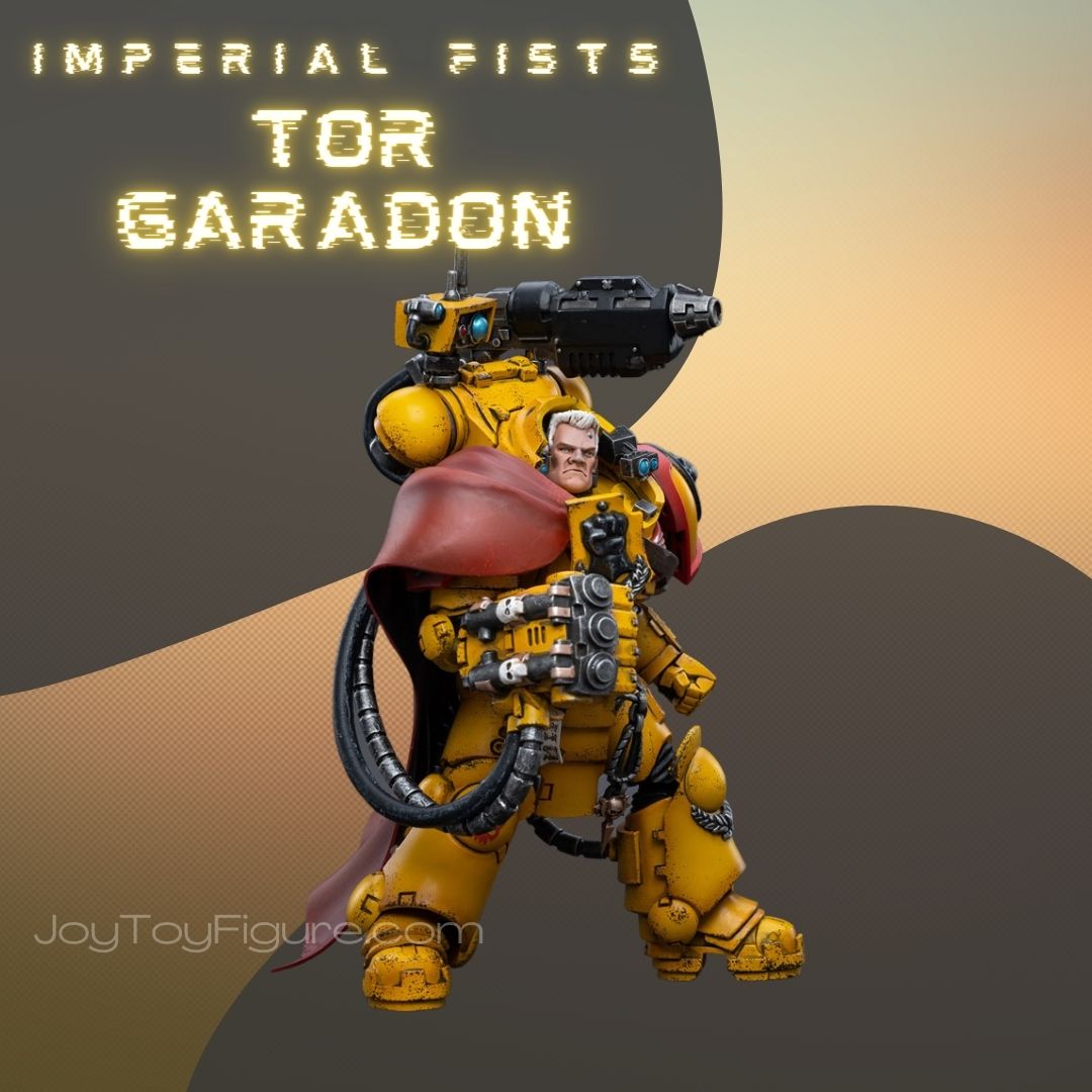 JoyToy Action Figure Warhammer 40K Imperial Fists Third Captain Tor ...