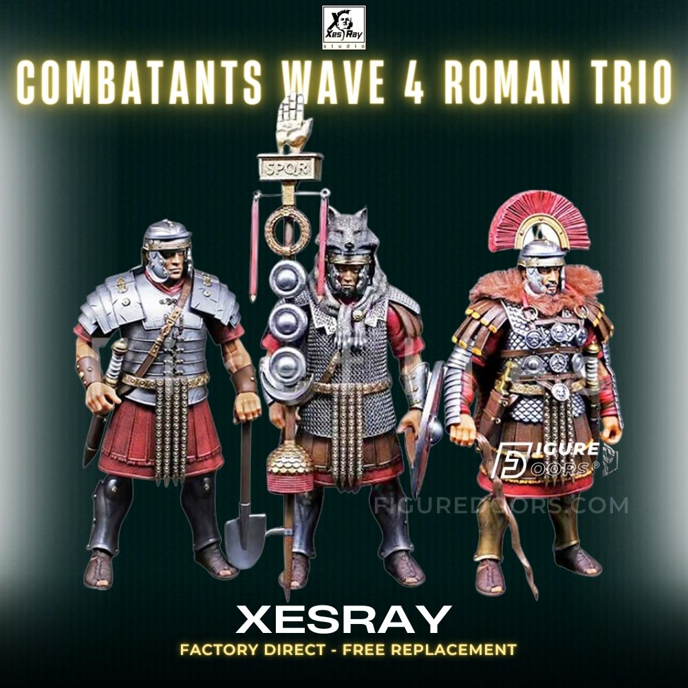 Fight For Glory Action Figure Combatants Wave 4 Roman Trio