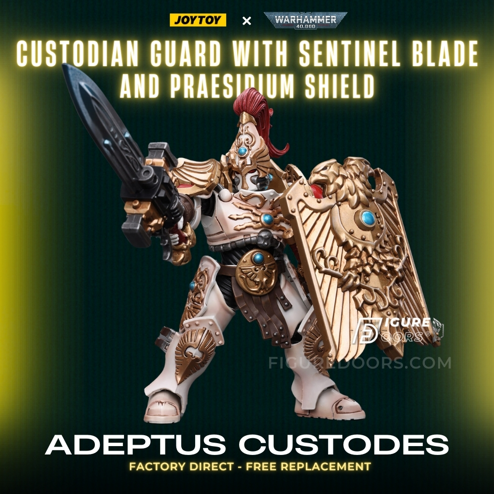 JT9343Custodian Guard with Sentinel Blade and Praesidium Shield