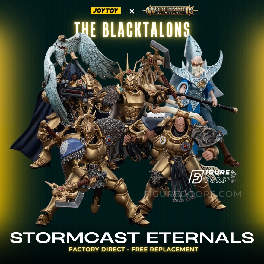 JoyToy Warhammer Age of Sigmar Stormcast Eternals The Blacktalons